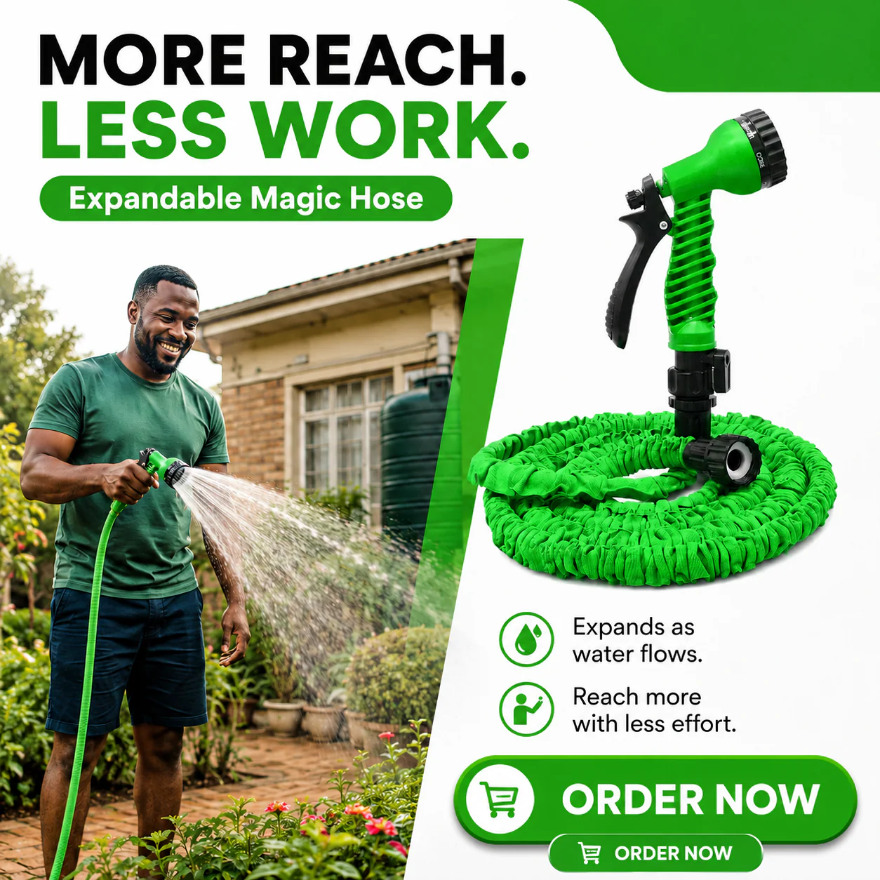 EXPANDABLE GARDEN HOSE