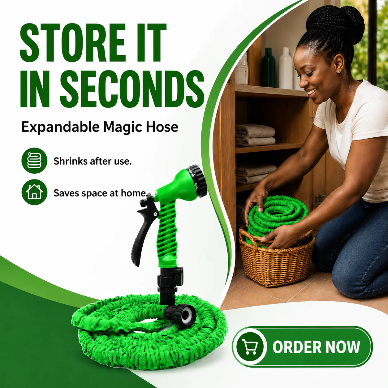 EXPANDABLE GARDEN HOSE