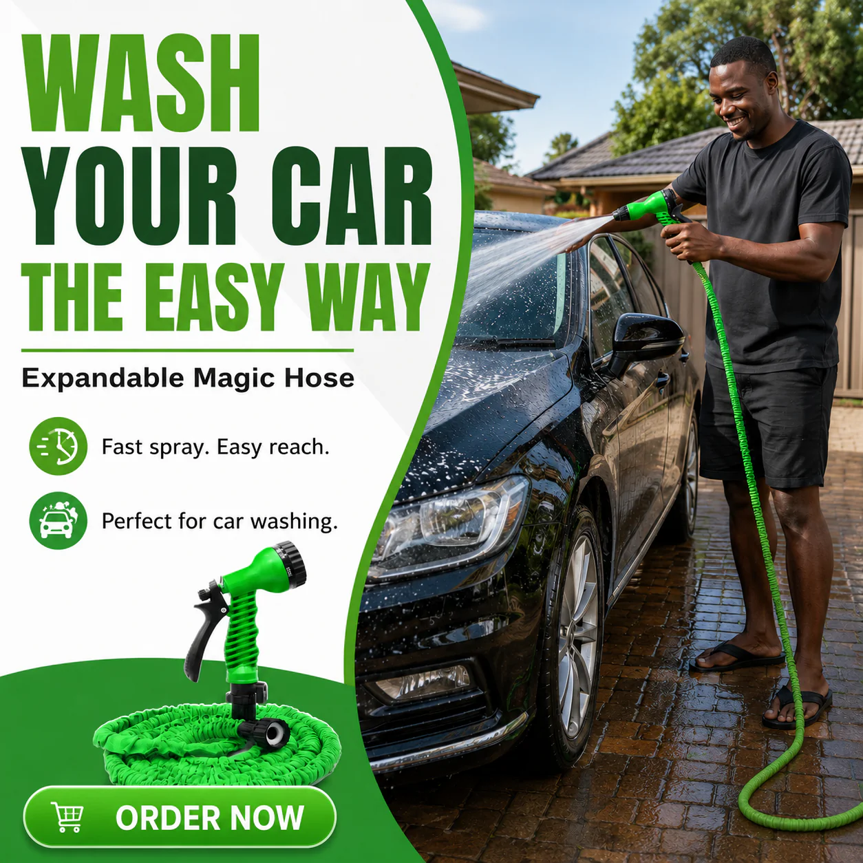 EXPANDABLE GARDEN HOSE